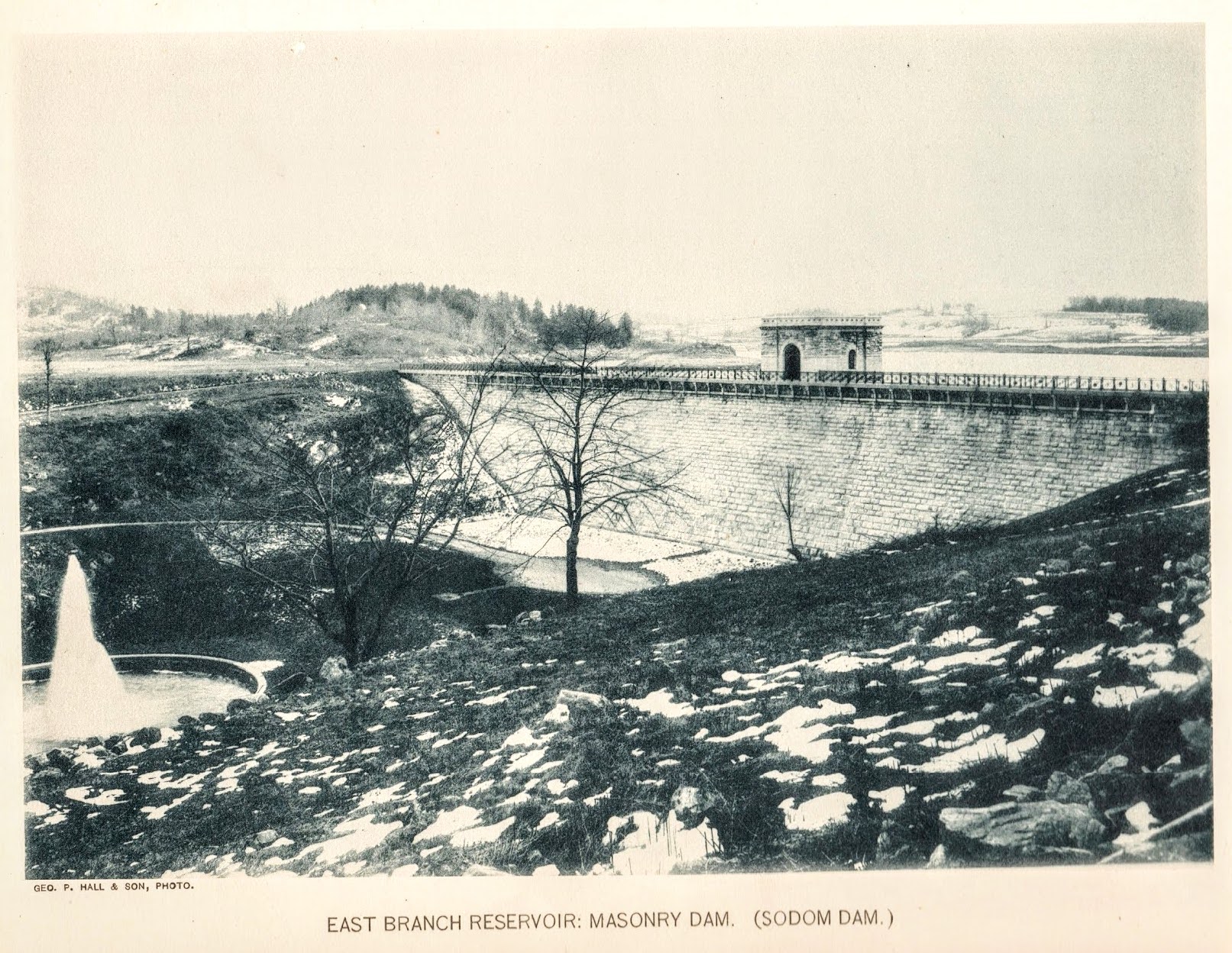 East Branch Reservoir: Masonry Dam (Sodom Dam) — completed